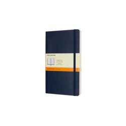 Moleskine Notizbuch Large/A5, Liniert, Soft Cover, Saphir