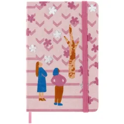 MOLESKINE Notizbuch SAKURA 9x14cm 56598851458 rosa, liniert, 192 Blatt, HC