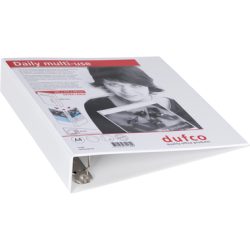 DUFCO Pr&auml;sentationsordner 31160 A4 6.4cm weiss