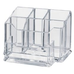 DUFCO Stiftek&ouml;cher Optima Acryl 62780440 6 F&auml;cher 15.4x10.5x10cm tran.
