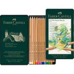 FABER-CASTELL Farbstift 112112 12er Metalletui