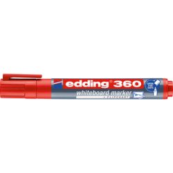 Edding Whiteboardmarker edding 360 whiteboard marker Rot 4-360002