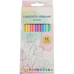 NEUTRAL Buntstifte 2222795 vierkant, 12 St&uuml;ck