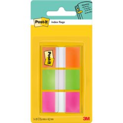 POST-IT Index 7100102571 25.4x43.2mm ass. 3x20 Blatt