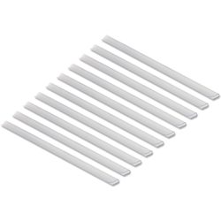 STYRO Klemmschiene 51019 TRANSPARENT 10 Stk.