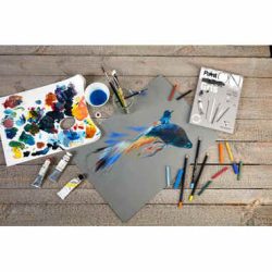 CLAIREFONTAINE Paint'On Fgek&ouml;rnt A5 975808C Grau 30 Blatt