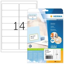 HERMA Etiketten 5076 5076 99.1x38.1mm 350Stk. 25 Blatt