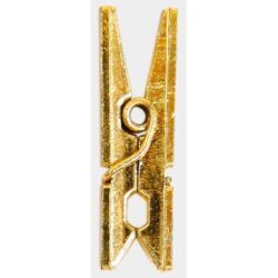 I AM CREATIVE Plastikklammern 1301.1 gold 20 St&uuml;ck