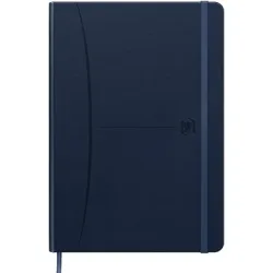 OXFORD Signature Notizbuch 400154945 A5, liniert 80 Blatt, blau