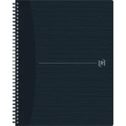 Oxford - Spiralheft, kariert, DIN A4, Black