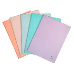 EXACOMPTA Sichtbuch Aquarel A4 88560E ass. 50 Taschen