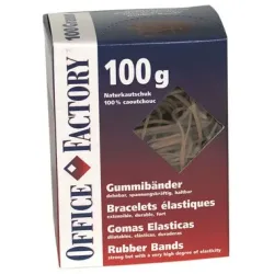 SMART OFFICE Gummib&auml;nder assortiert 601200 Naturkautschuk 100g