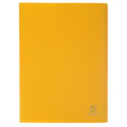 EXACOMPTA Sichtbuch A4, PP 8519E gelb 10 Taschen