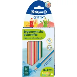 Pelikan - Farbstifte, 8.6X1.3X23CM, Multicolor