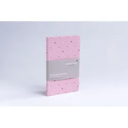 GMUND Bavarian Book 13.5x20cm 39449 rosa, dotted 112 Seiten