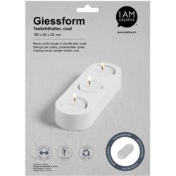 I AM CREATIVE Silikon Giessform MAA1704.17 Teelichthalter