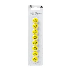 I AM CREATIVE Magnet Smilies Let`s Organize MAA4035.65 20mm 8 St&uuml;ck