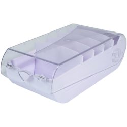 EXACOMPTA Karteikartenbox Bunny Box A7 5346423D malve/transp. 250x132x85mm