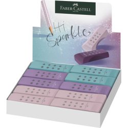 Faber-Castell - Radiergummi, 5.97X2.92X1.3CM, Sortierte Farben