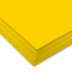 URSUS Tonzeichenpapier A4 2174615 130g. sonnengelb 100 Blatt