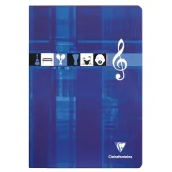 CLAIREFONTAINE Musikheft A4 3114 weiss 24 Blatt