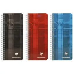 CLAIREFONTAINE Spiralheft ass. 8,5x20mm 8672 5mm 90 Blatt