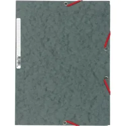EXACOMPTA Gummibandmappe A4 55511E grau