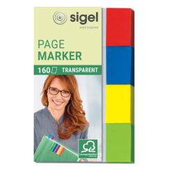 Sigel Haftmarker HN670 4 Block/Pack. Blau, Gelb, Grün, Rot