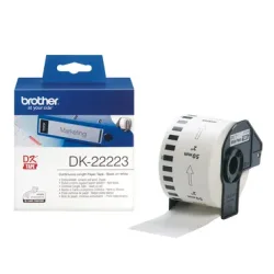 PTOUCH Etiketten endlos 50mm/30.48m DK-22223 QL-500 Papier weiss Rolle