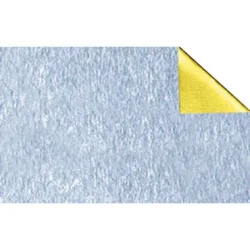 URSUS Bastelfolie Alu 50x80cm 4442108 90g, silber/gold