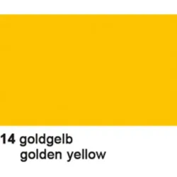 URSUS Seidenpapier 50x70cm 4642214 goldgelb 6 Bogen