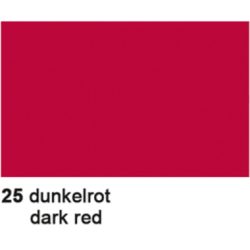URSUS Seidenpapier 50x70cm 4652225 dunkelrot 25 Bogen