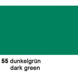 URSUS Seidenpapier 50x70cm 4652255 dunkelgr&uuml;n 25 Bogen