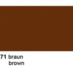 URSUS Seidenpapier 50x70cm 4652271 braun 25 Bogen