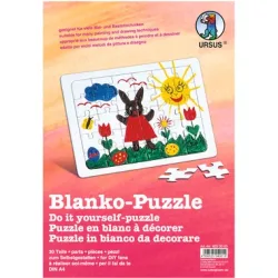 URSUS Blanko-Puzzle 21x29,7cm 8250000 weiss 30 Teile