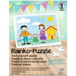 URSUS Blanko-Puzzle 29x37cm 8260000 weiss 72 Teile