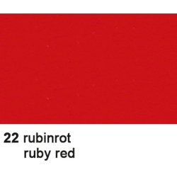 URSUS Fotokarton A4 3764622 300g, rubinrot 100 Blatt