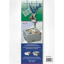 B&Uuml;ROLINE Projektionsfolie A4 550108 f&uuml;r Farblaser Drucker 50 Blatt