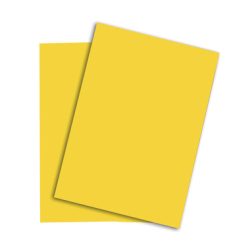 PAPYRUS Rainbow Papier FSC A4 88043100 intensivgelb, 120g 250 Blatt