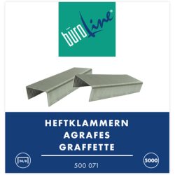 B&Uuml;ROLINE Heftklammern 24/6mm 500071 5000 St&uuml;ck