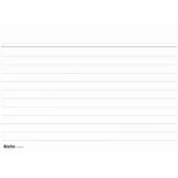 BIELLA Karteikarten liniert A5 230530 weiss, 210x148mm 100 Stk.
