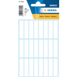 HERMA Etiketten 8&times;36mm 3724 weiss 168 St&uuml;ck