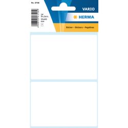 HERMA Etiketten 55&times;82mm 3758 weiss 14 St&uuml;ck