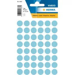 HERMA Markierungspunkte 13mm 1863 blau 240 St&uuml;ck