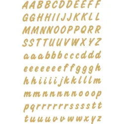 HERMA Folie 8mm 4152 A-Z/a-z, gold 2 St&uuml;ck
