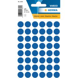 HERMA Etiketten rund 13mm 1853 dunkelblau 240 St&uuml;ck