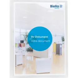 BIELLA Schnellhefter Pro-File #2 A4 164402.03 transp.,PP,Sichttasche 80 Bl.