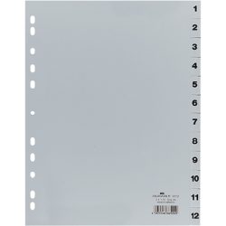 DURABLE Register 6512 Grau DIN A4 23 x 29,7 cm