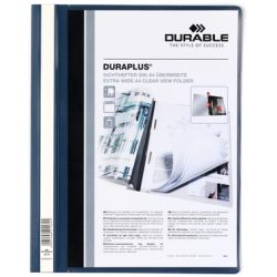 DURABLE Angebotshefter DURAPLUS 2579/07 f&uuml;r 100 Blatt A4 dunkelblau