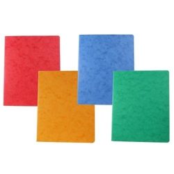 B&Uuml;ROLINE Pressspanheft ass. 17,5x22cm 610015 kariert, 4mm, 80g 48 Blatt